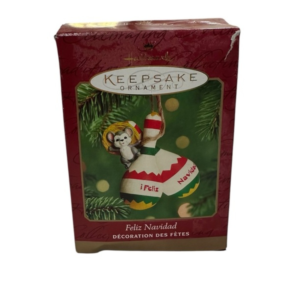 Hallmark Keepsake Ornament Feliz Navidad‎ 2000